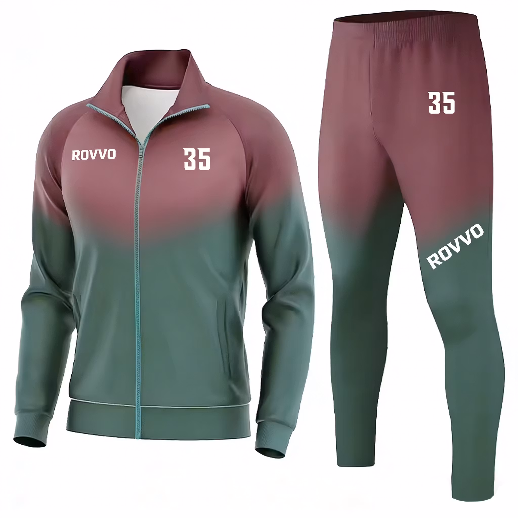 Custom LOGO Sublimation Soccer Training Tracksuits Top Trendy Sweatsuits for Men 100%polyester Soccer Training Warm up Suits