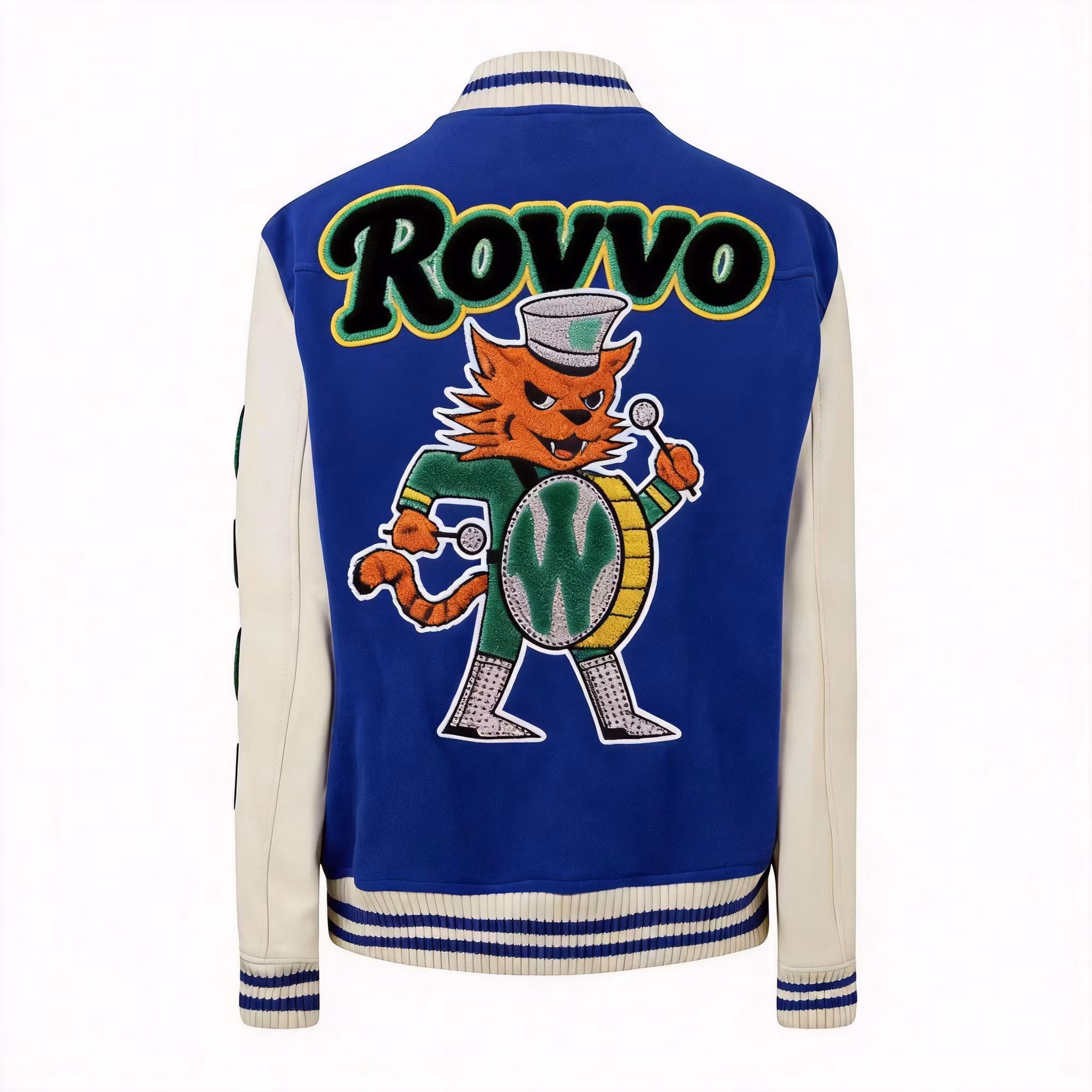 Custom Manufacturer High Quality Vintage Winter and Chenille Embroidery Polyester Baseball Letterman Men's Varsity Jackets